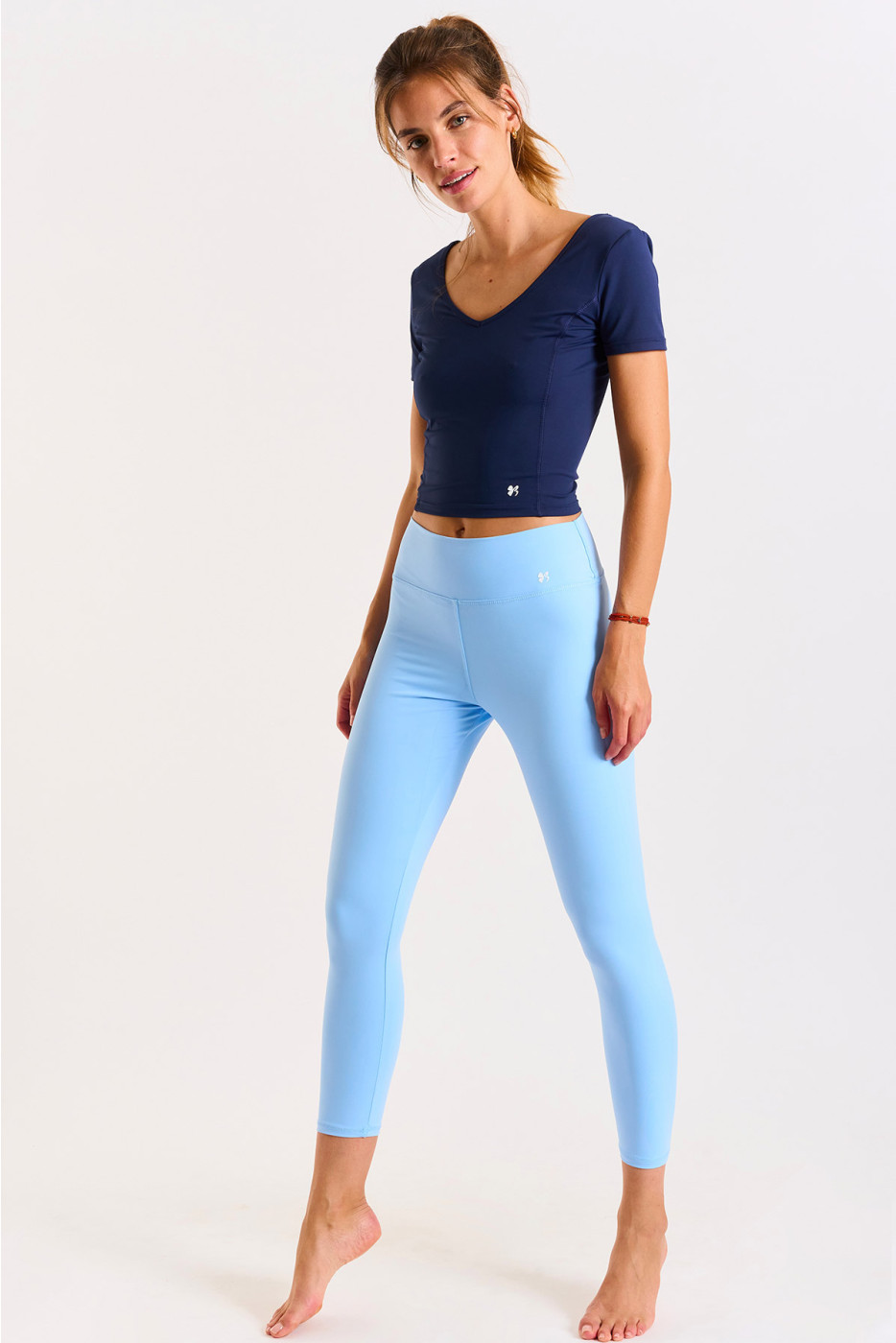 Marineblauw sportshirt MANTRA WELLNESS - 3