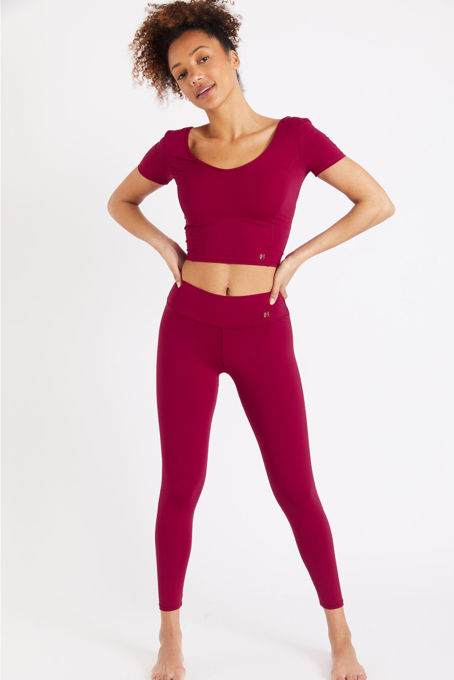 Mantra Wellness burgundyk sports t-shirt - 5
