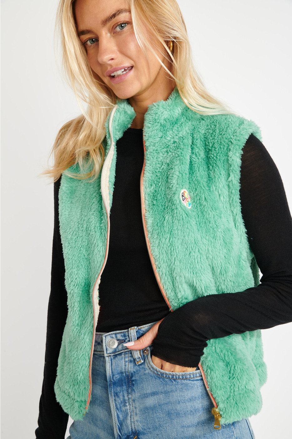 Groen fleecejack SUDDEN YAMASKA - 3