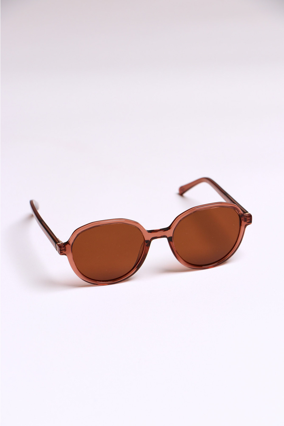 Lunettes de soleil marron femme LUNETTEBM232P01