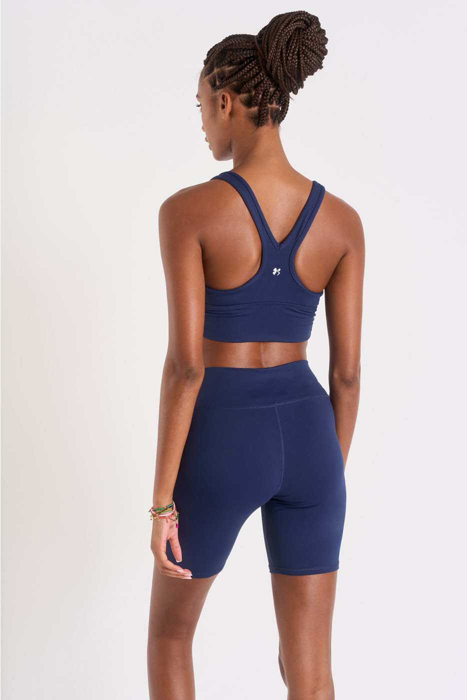 Wielershort marineblauw PAMA WELLNESS - 2