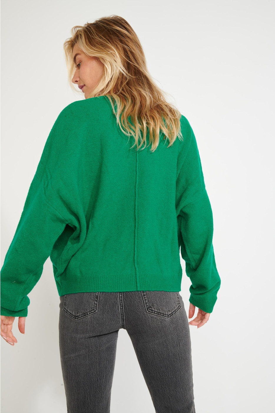 Jersey de lana verde FLOWN FREELANCE - 3