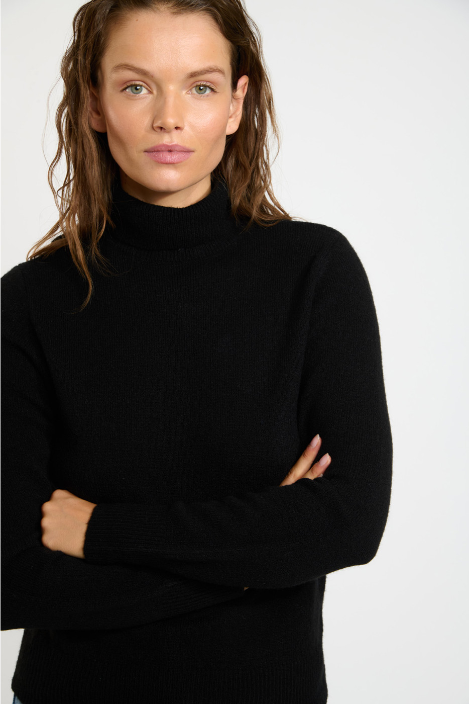 FROOZEN FREELANCE women's black sweater - 1