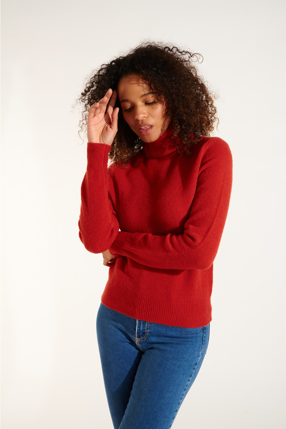 FROOZEN FREELANCE women's orange sweater - 6