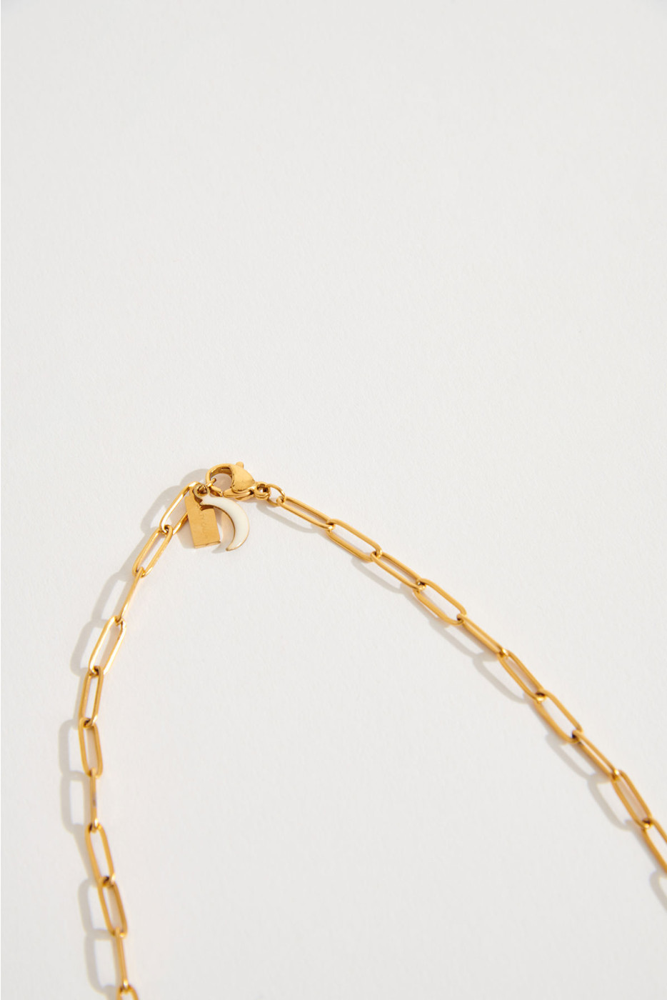 Halsketting met paperclips NECKLACE PAPARCLIP - 4