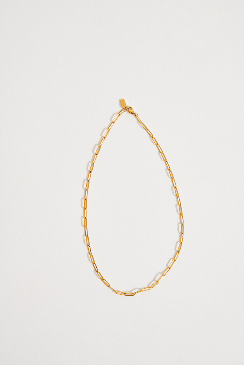 Halsketting met paperclips NECKLACE PAPARCLIP - 1