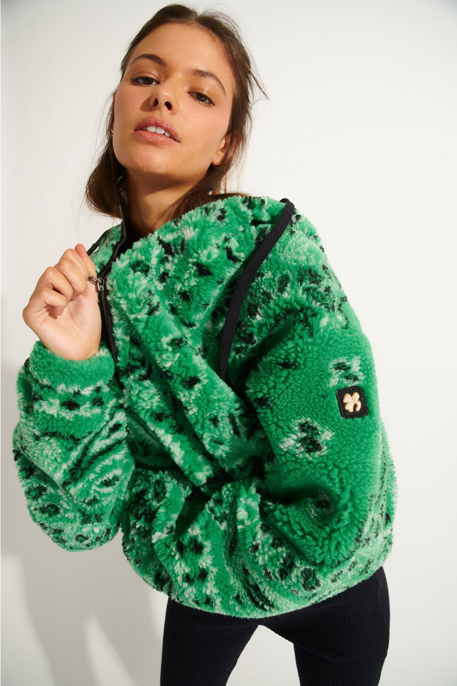 HARRISON EASTEEM green fleece | Banana Moon®