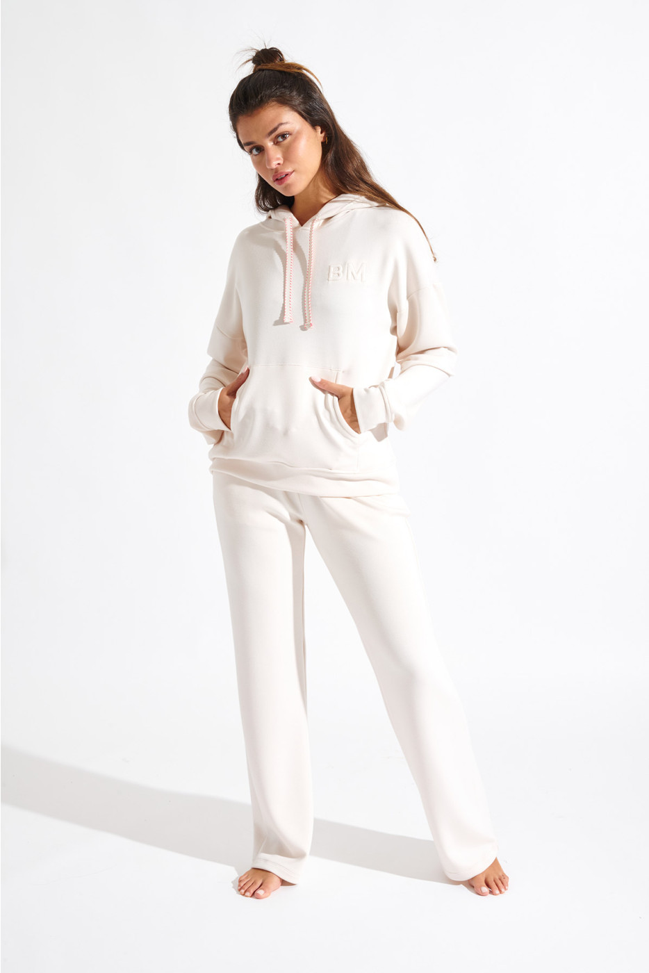 Sudadera crema BROOKS BAYJOY - 8