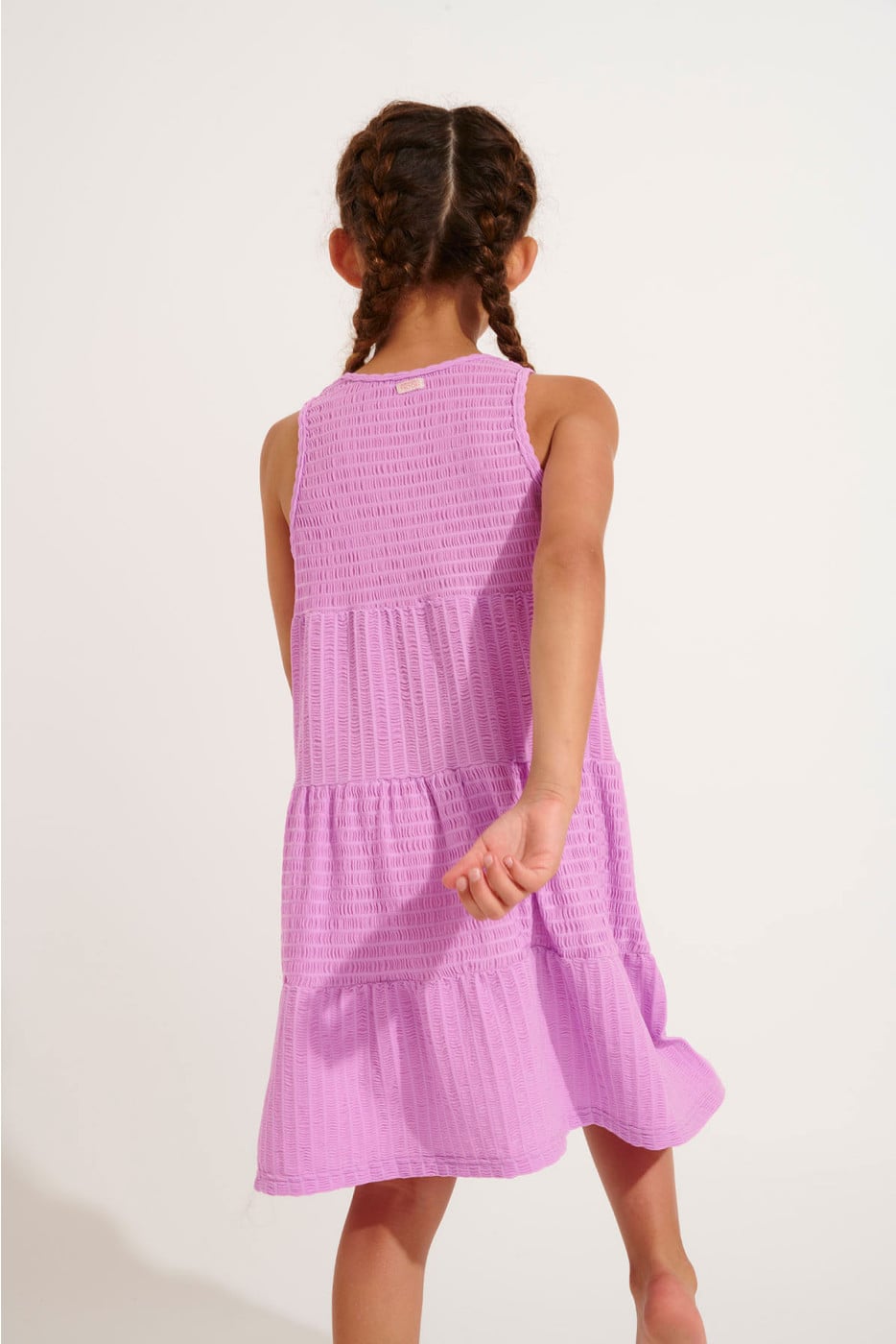 Robe courte smockée filletterose MIGNONS GROOVE