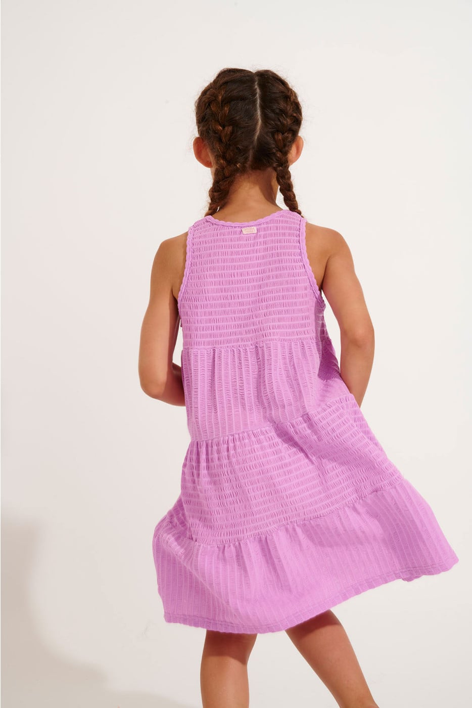 Robe courte smockée filletterose MIGNONS GROOVE