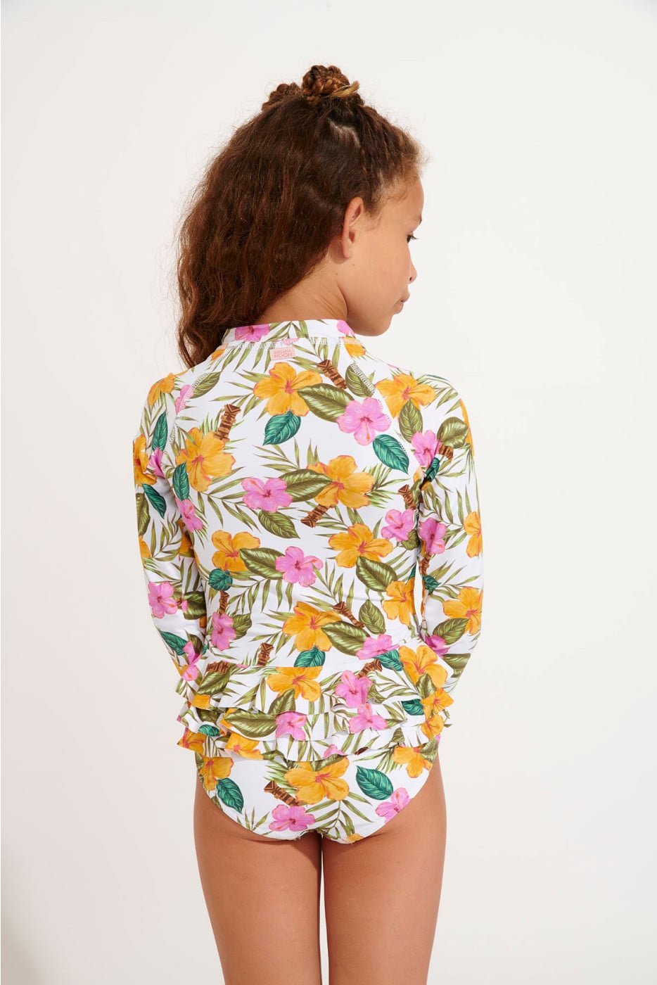 Girls' SPLASHY TORTUGA anti-UV swimsuit