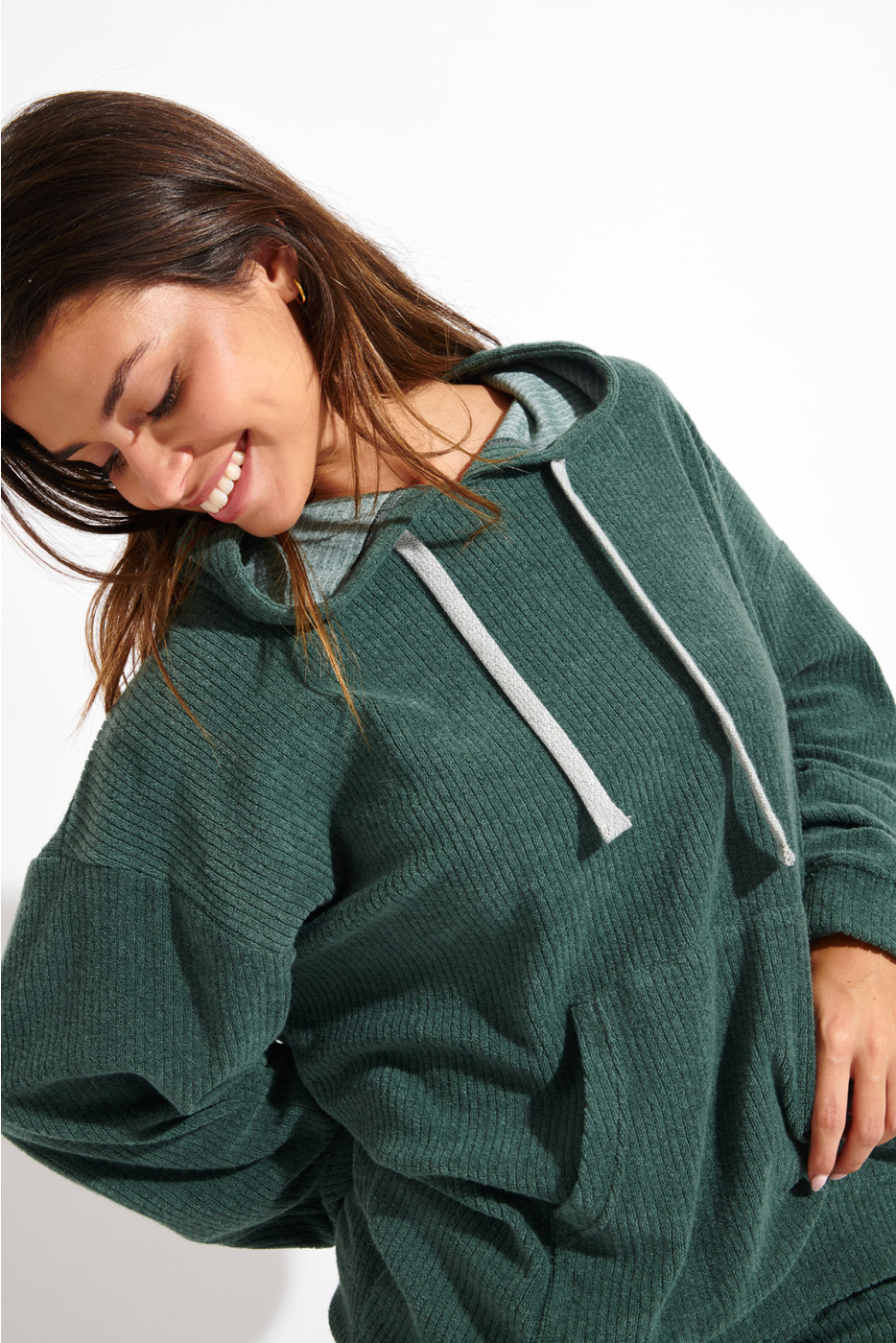 Felpa verde oversize KEYSTONE BRADLEY - 2