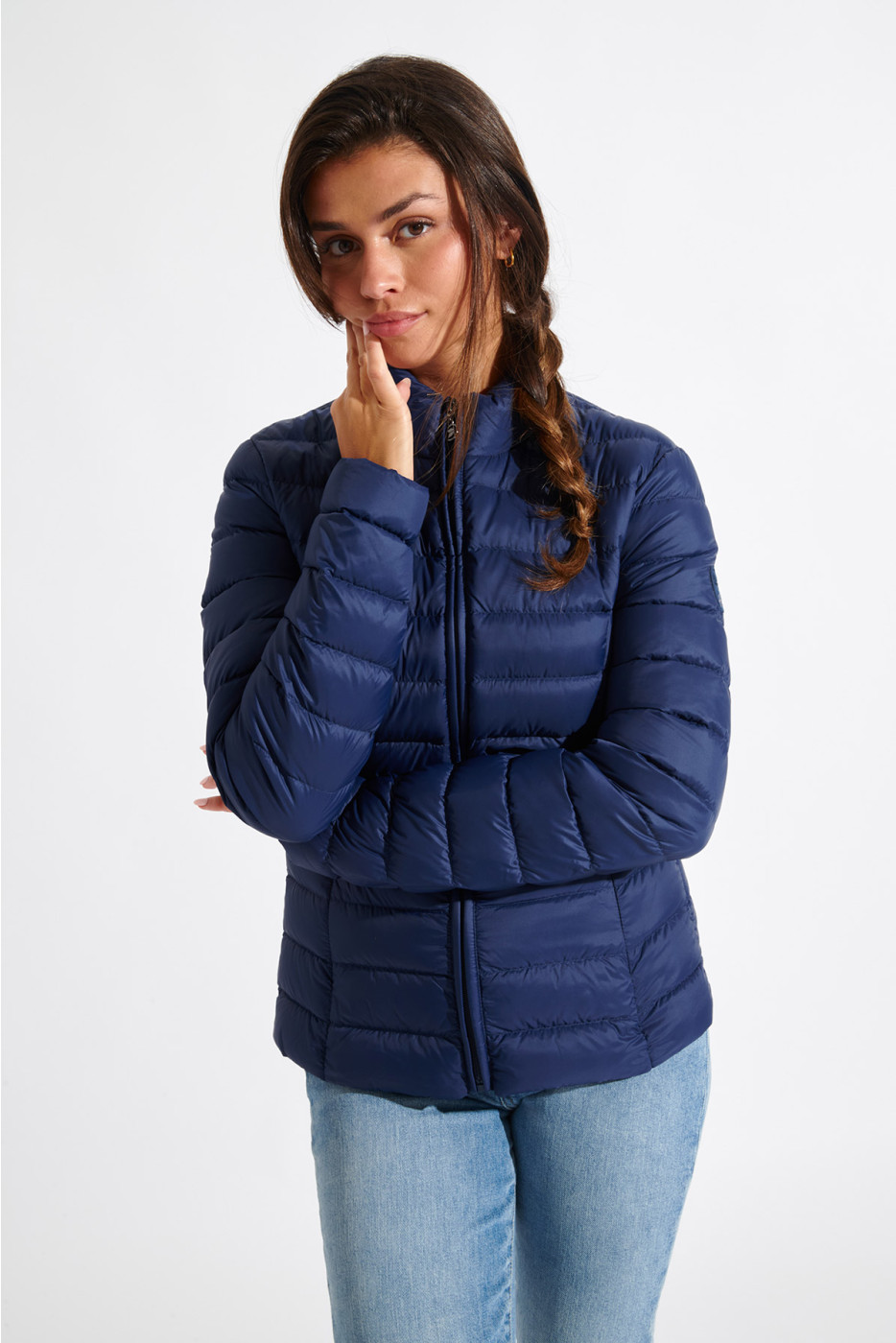 CAMROSE DURHAM navy blue padded jacket - 4