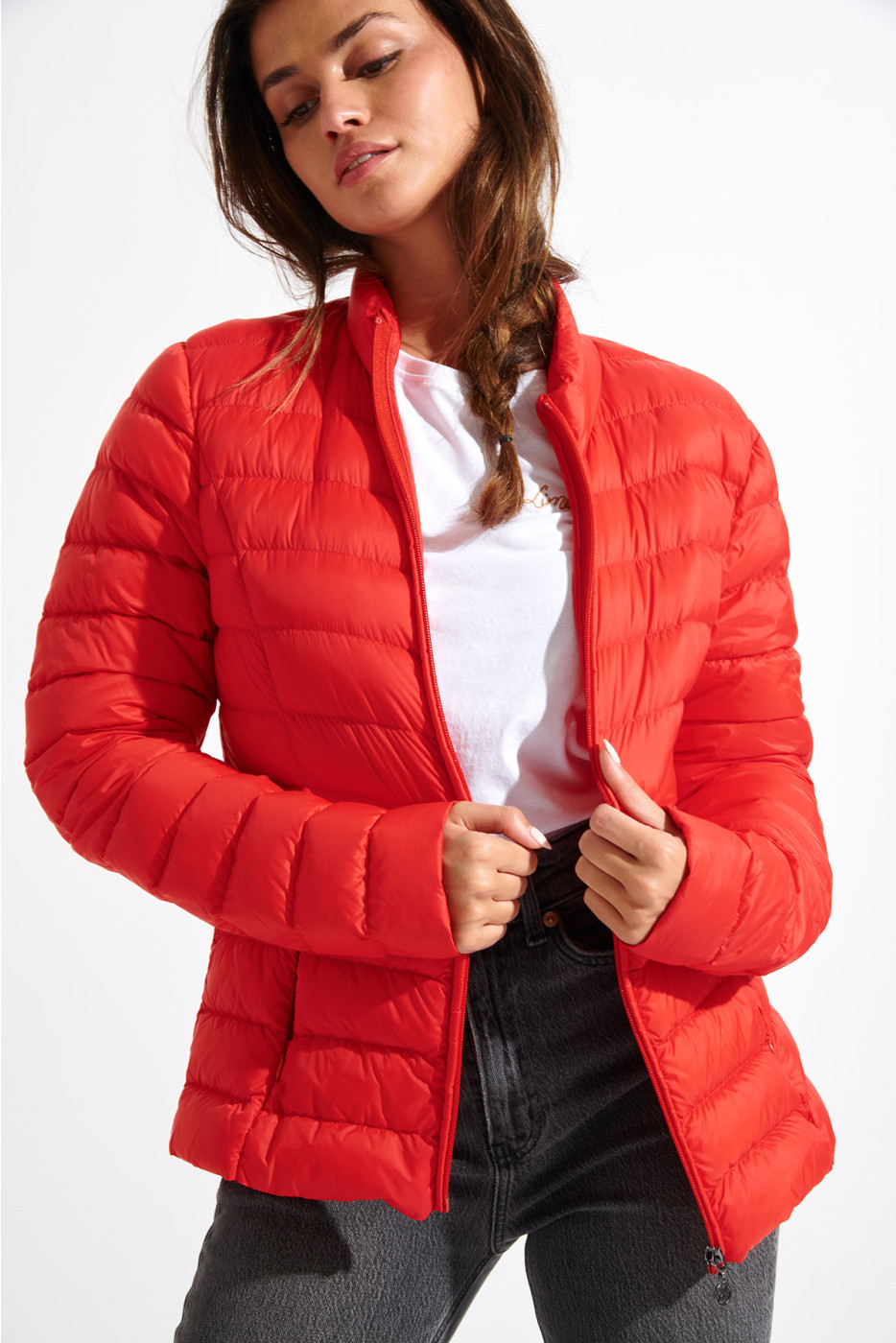 CAMROSE DURHAM red padded jacket - 1