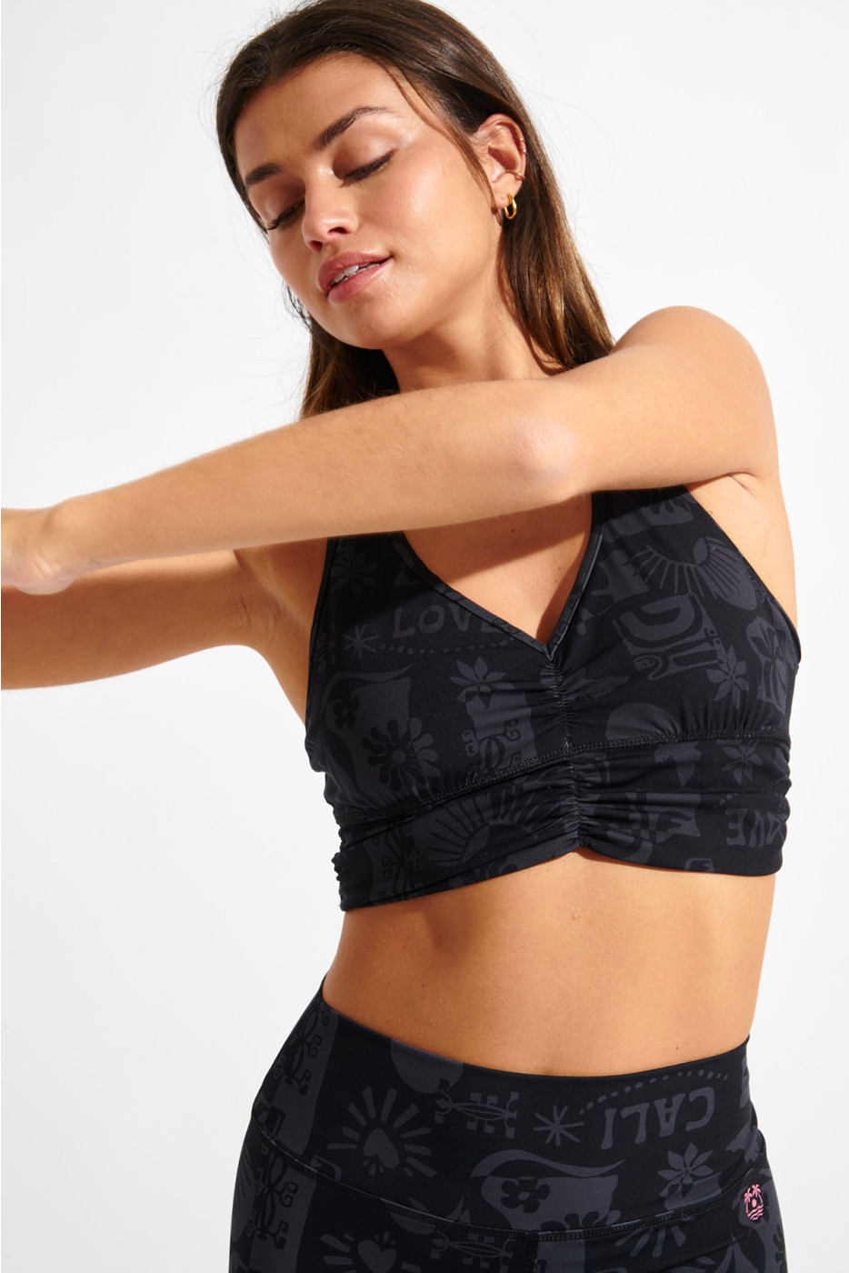 Sujetador deportivo negro WELLZEN FLOW - 3