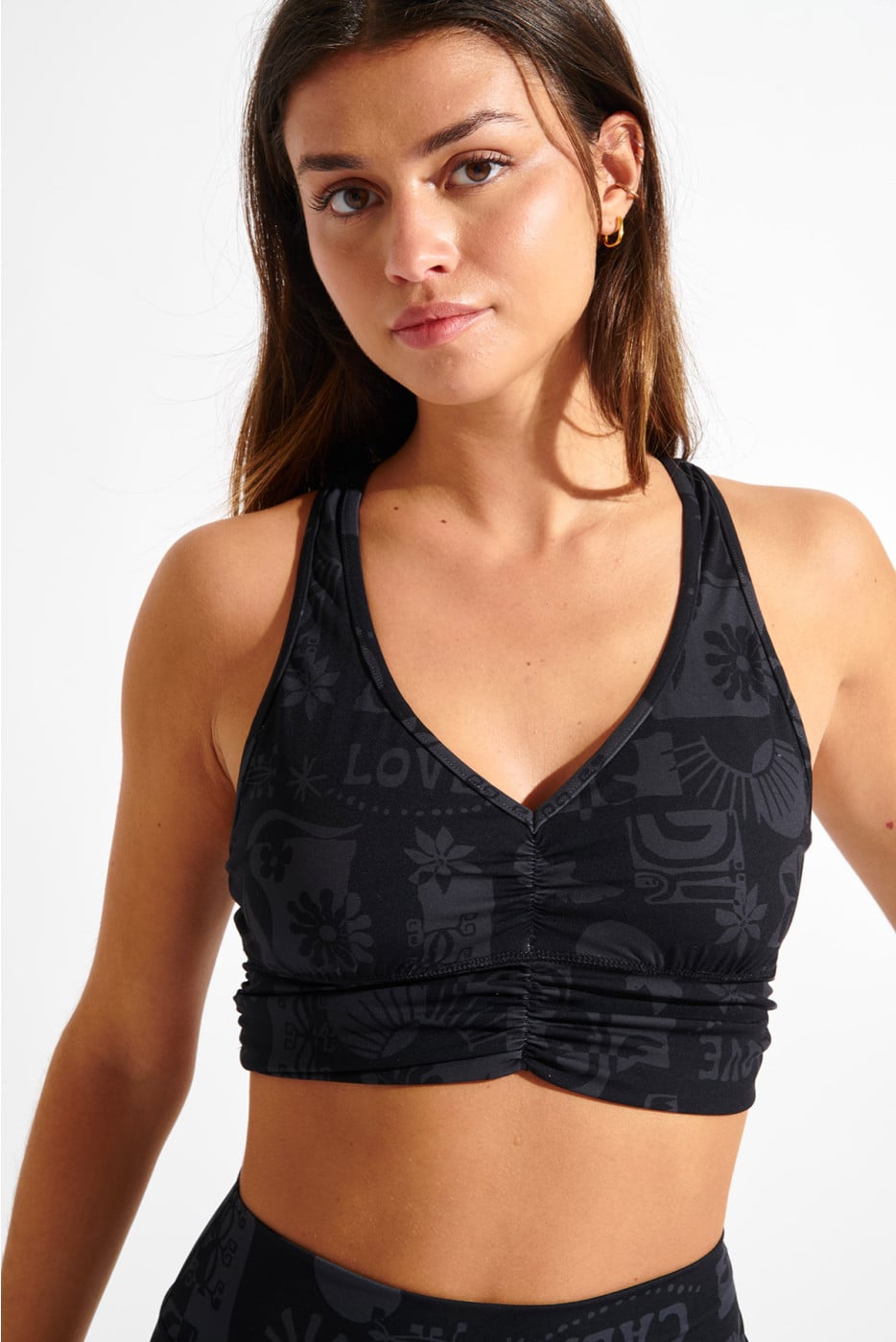 Sujetador deportivo negro WELLZEN FLOW - 2
