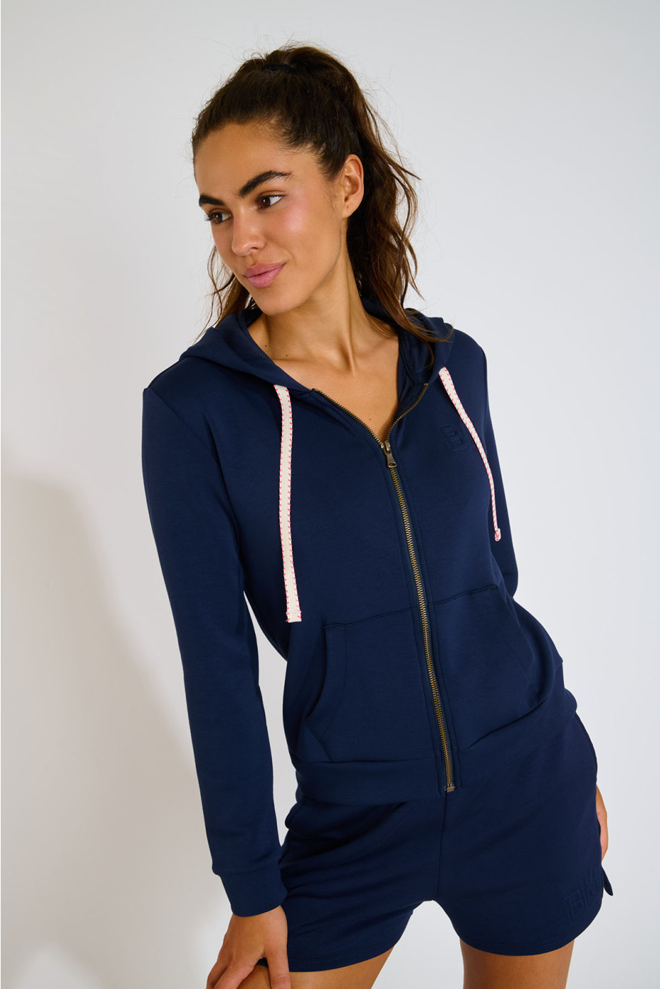 Giacca da jogging blu navy da donna RESCO BAYJOY - 4