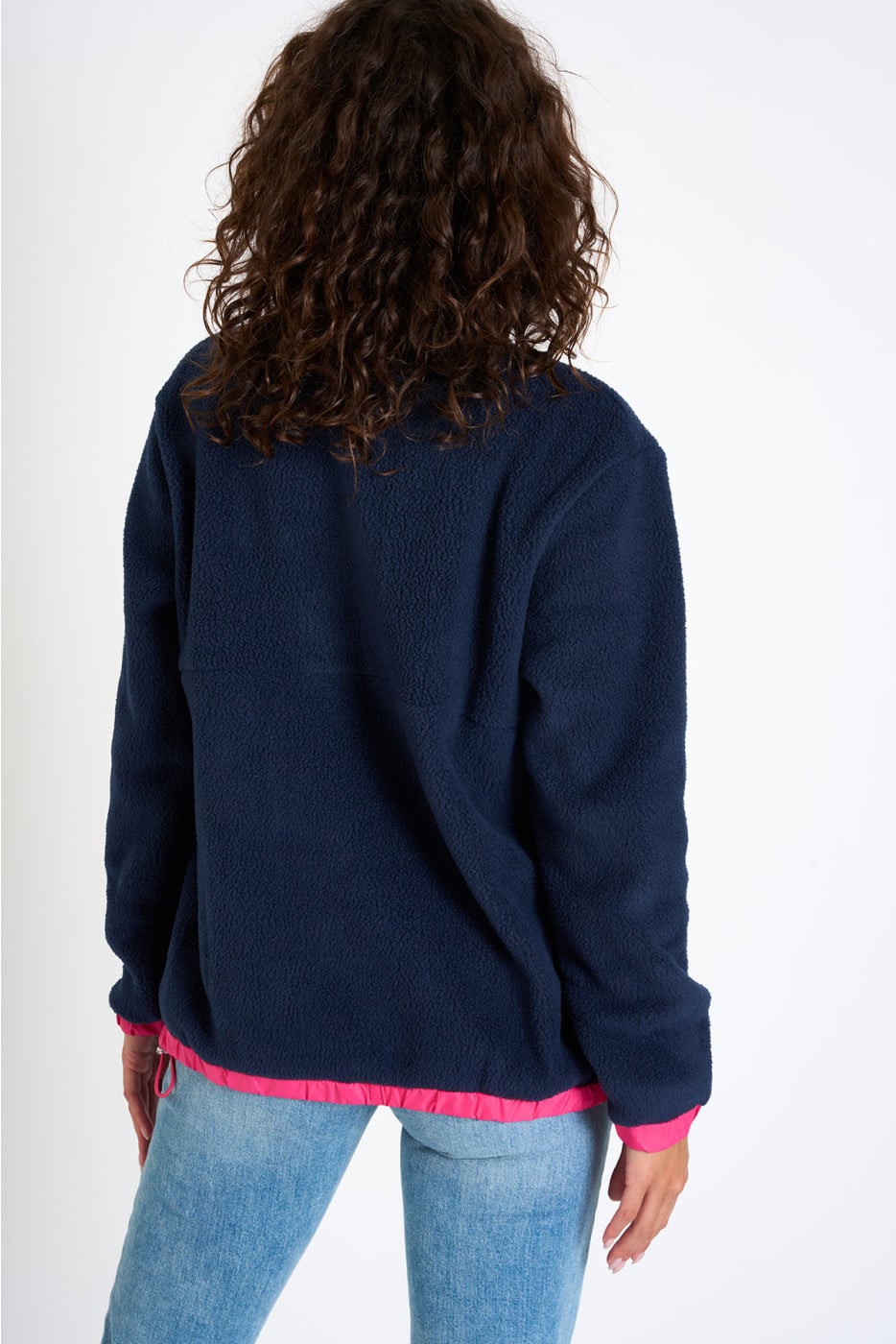 Marineblauw fleecejack BRICHILL SNOOKIE - 2