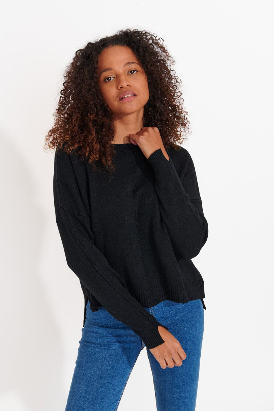 Maglione nero da donna WESTWOOD DERFIELD - 3