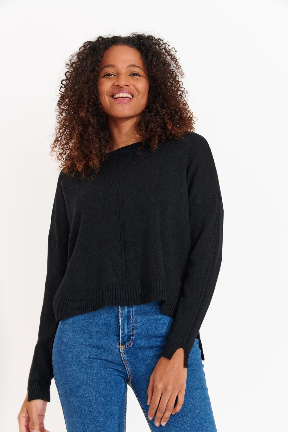 Maglione nero da donna WESTWOOD DERFIELD - 4
