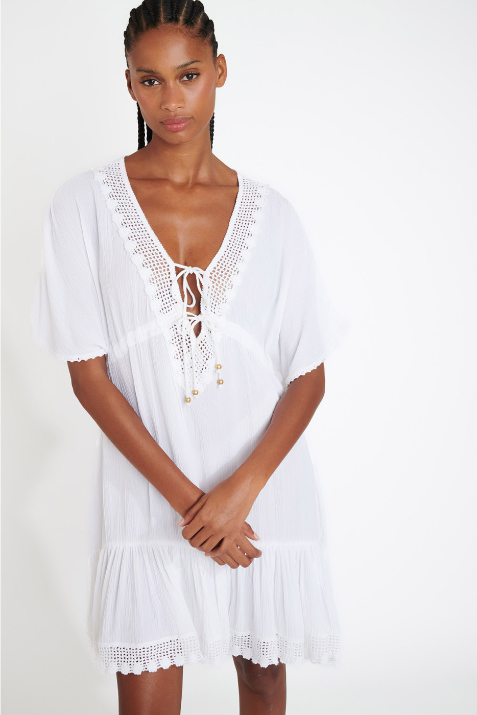 AVELLE SEATIME white tunic dress - 5