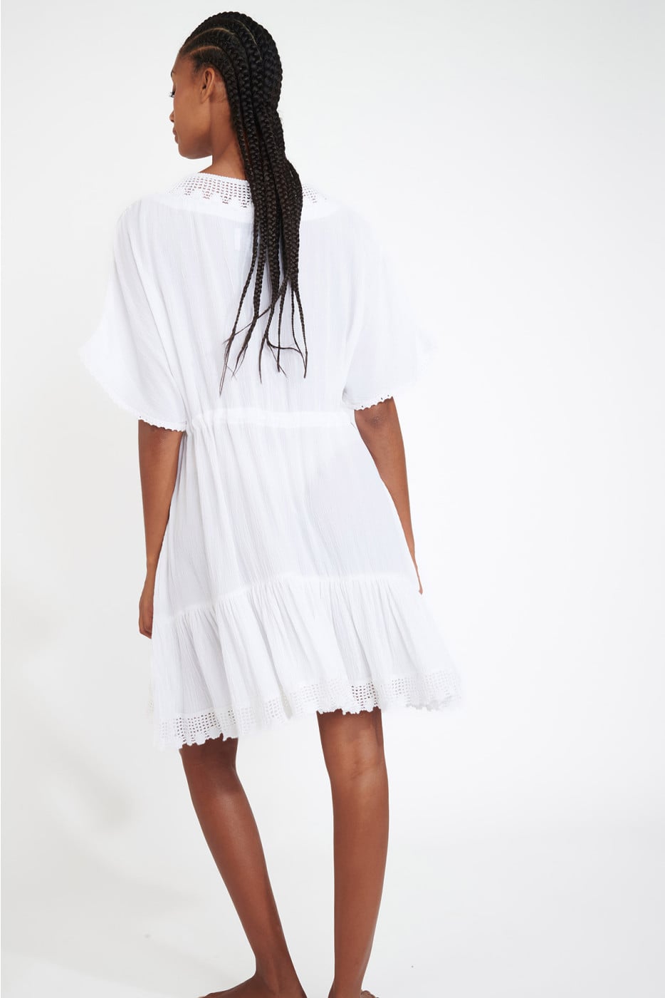 AVELLE SEATIME white tunic dress - 6