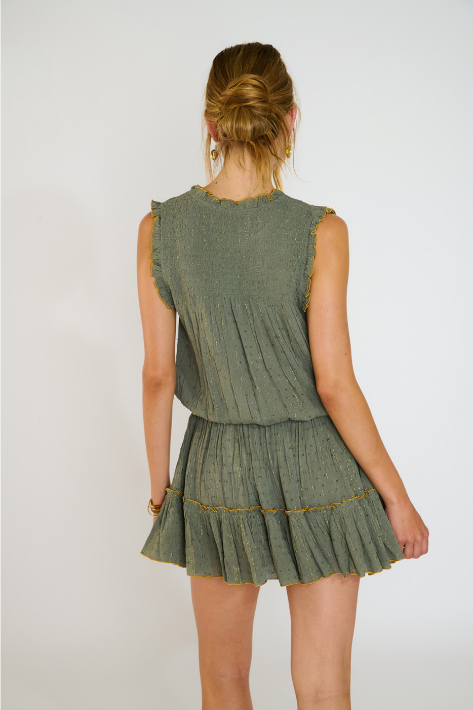 Robe tunique kaki ELEONOR SEALOVE