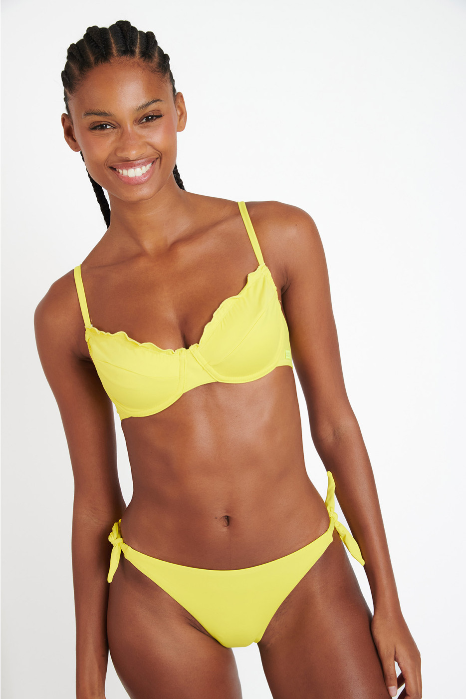 JOYO & MIKTA COLORSUN yellow balconnet bikini