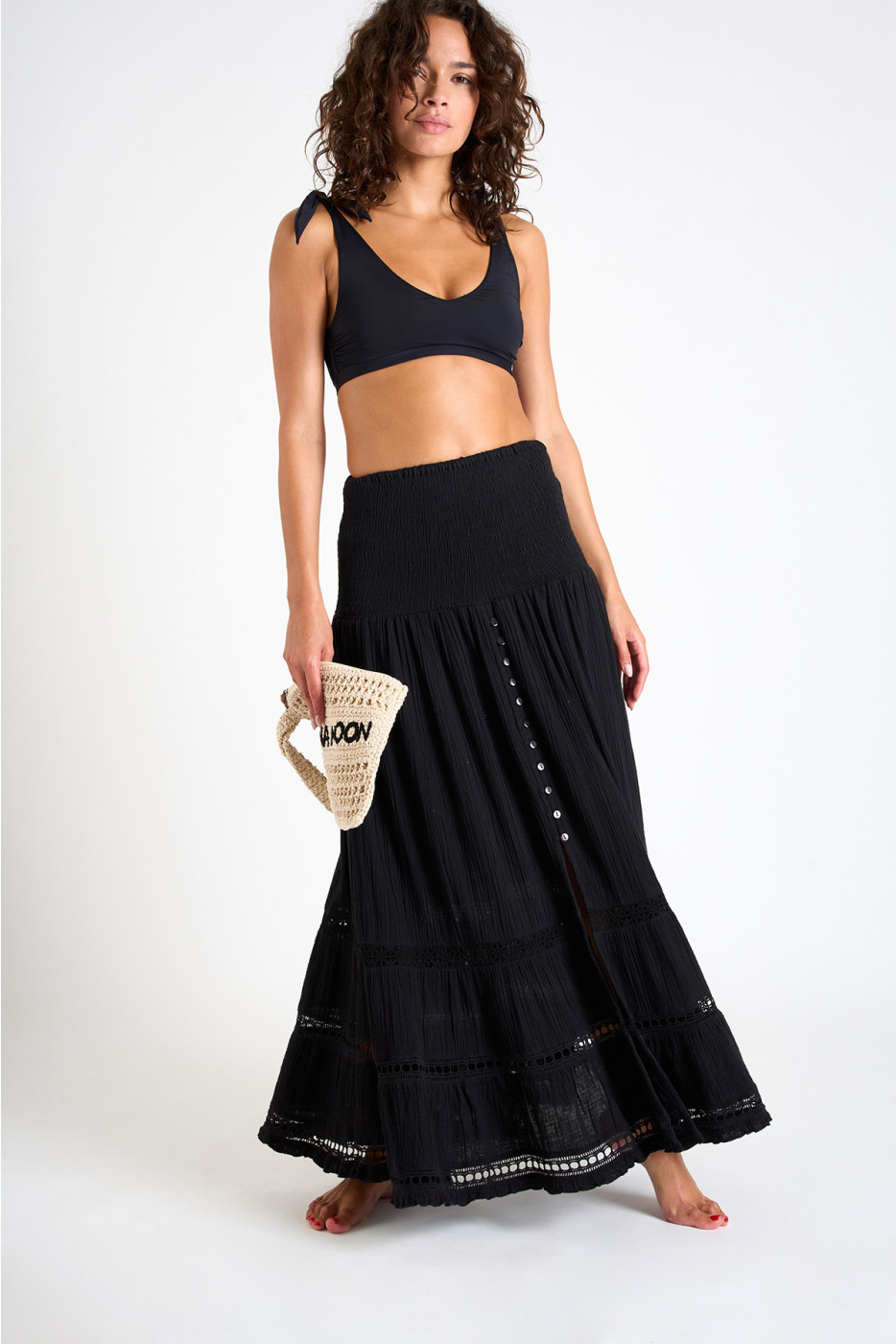 Abito nero trasformabile in gonna MAGALIA SEALBEACH - 3