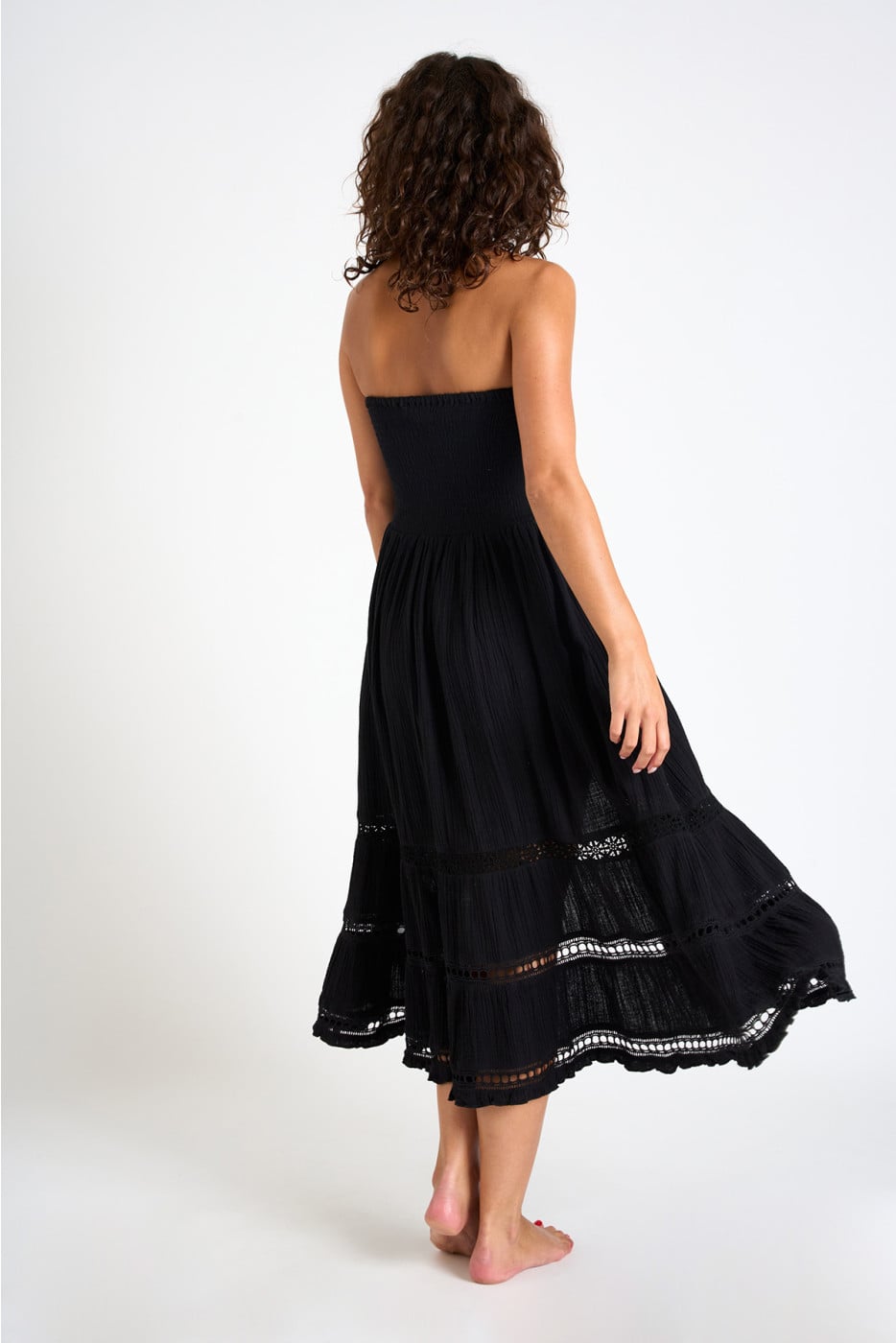 Abito nero trasformabile in gonna MAGALIA SEALBEACH - 2