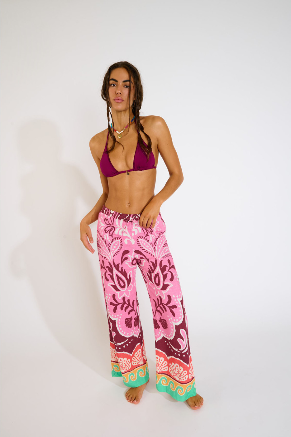 MUNDO & MASSA FLASHSUN burgundy bikini