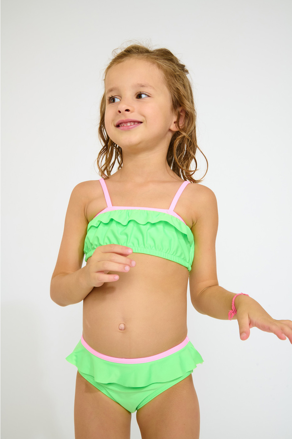 Bikini verde para niña M TATI SUNNYLO