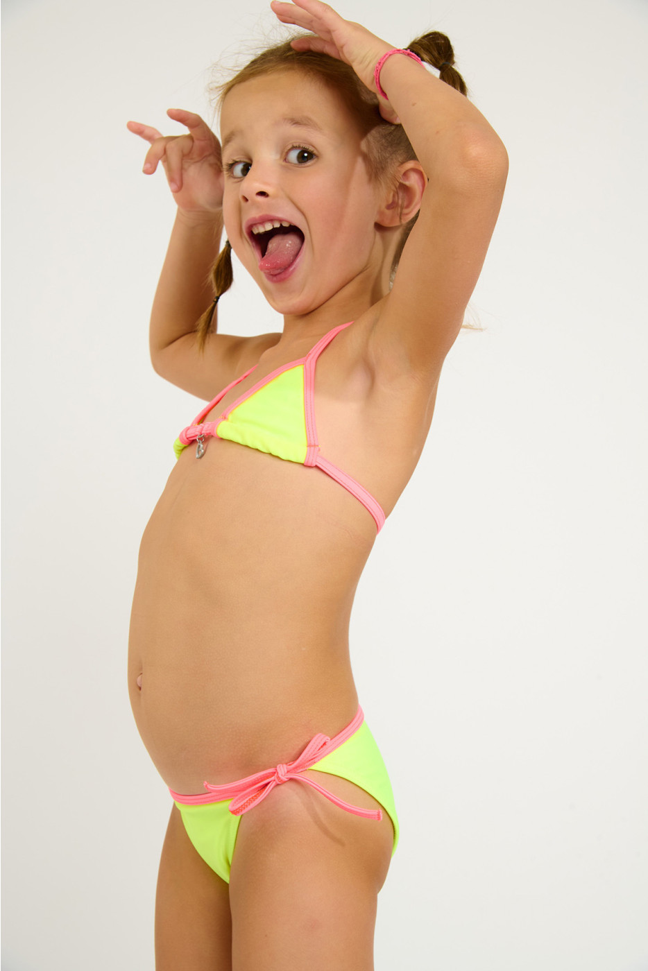 M TOPONE SUNNYLO gele bikini voor meisjes