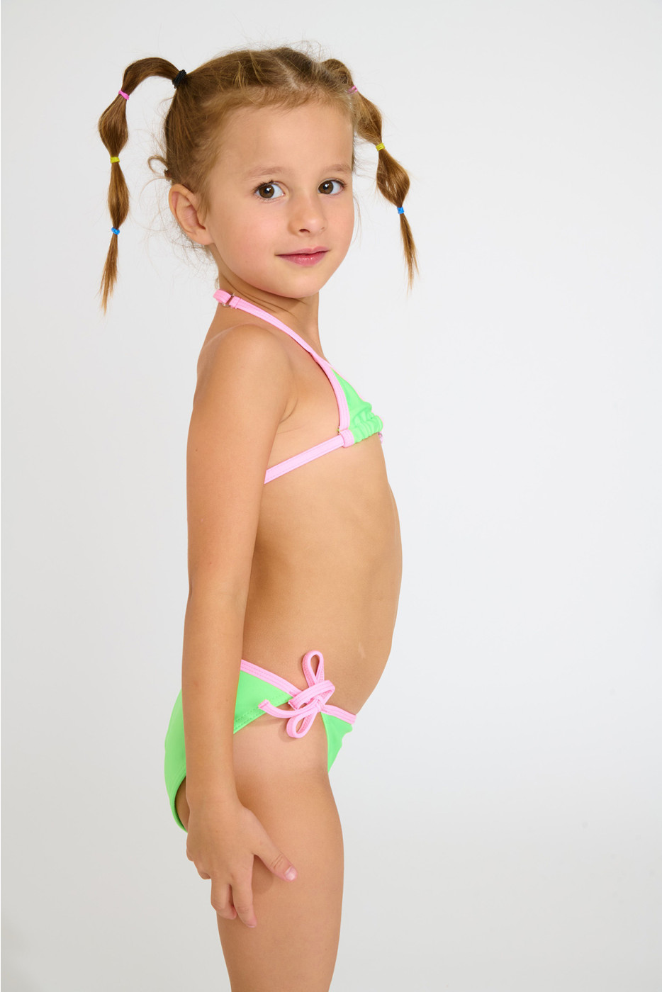M TOPONE SUNNYLO groene bikini voor meisjes