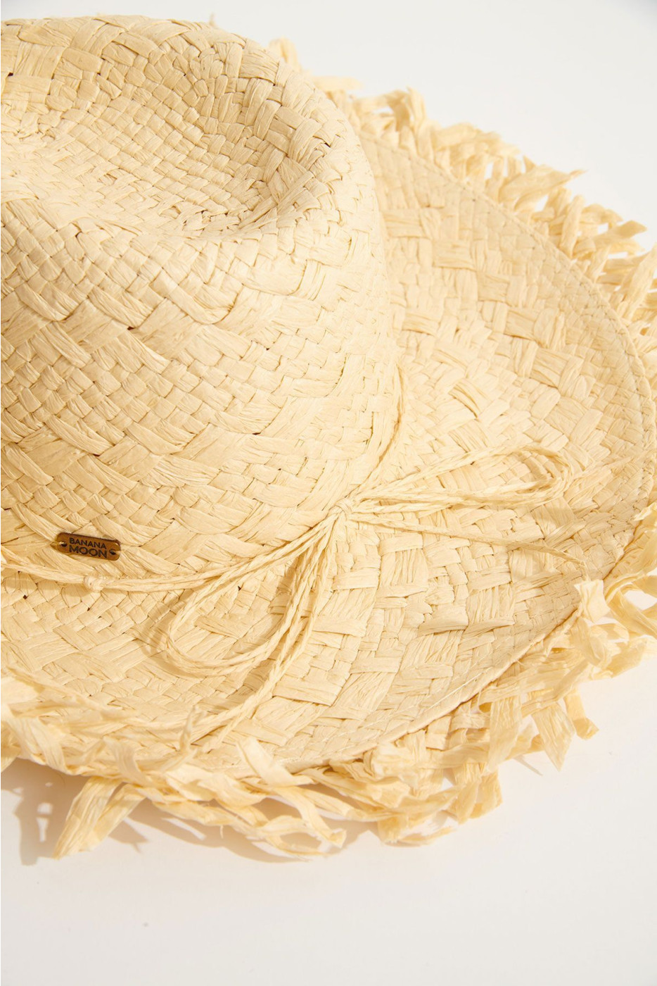 Sombrero de paja crudo adornado con conchas RESEDO HESPERIA - 4