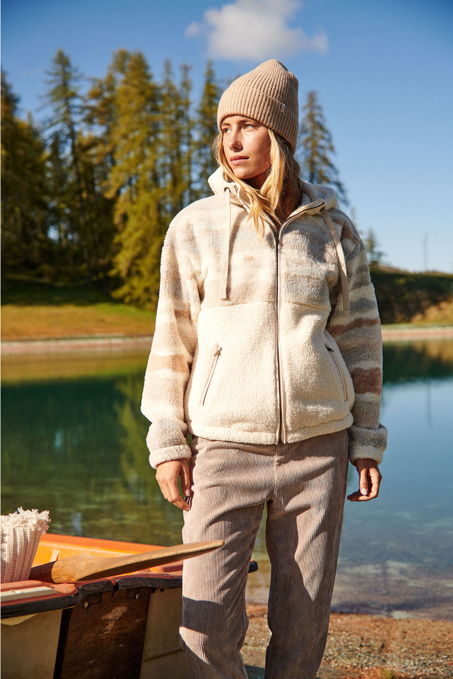 BANFF GREENWOOD fleecejacke beige - 8