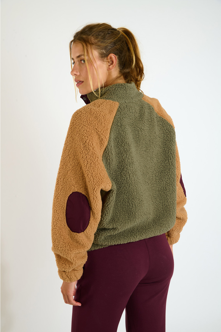 BREW SKIWAX Khaki Fleece Sweatshirt - 3