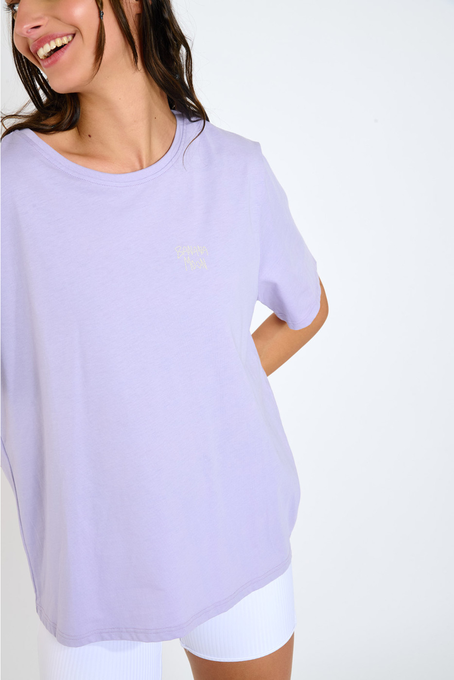 CRISP URBANA Lilac Short Sleeve T-shirt - 6