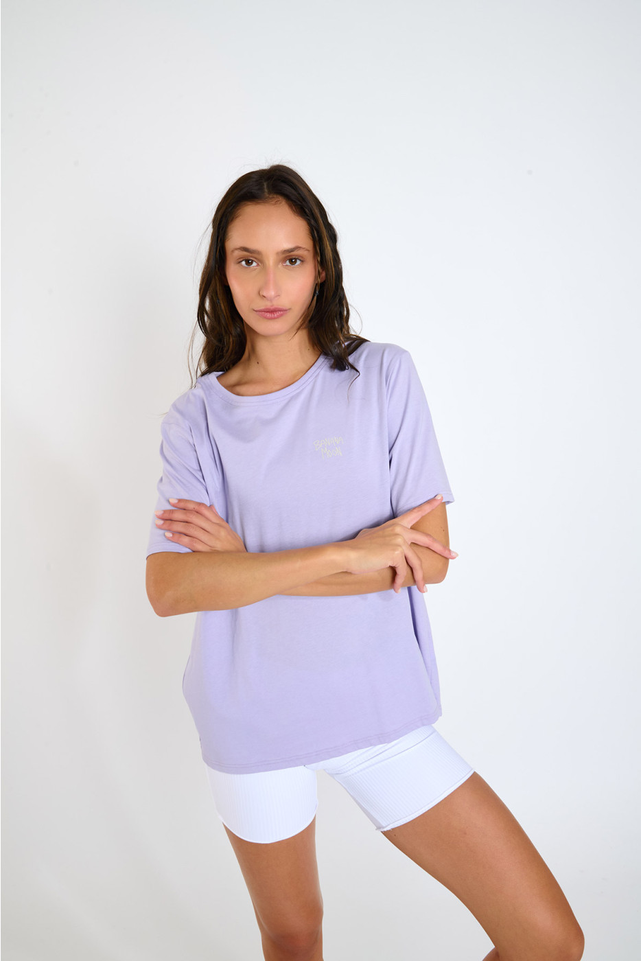 CRISP URBANA Lilac Short Sleeve T-shirt - 7