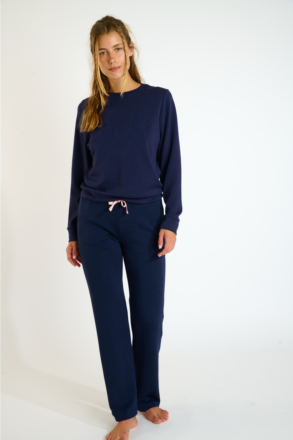 Felpa blu navy ETHAN BAYJOY - 6