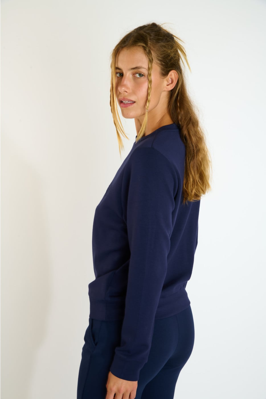 Felpa blu navy ETHAN BAYJOY - 2