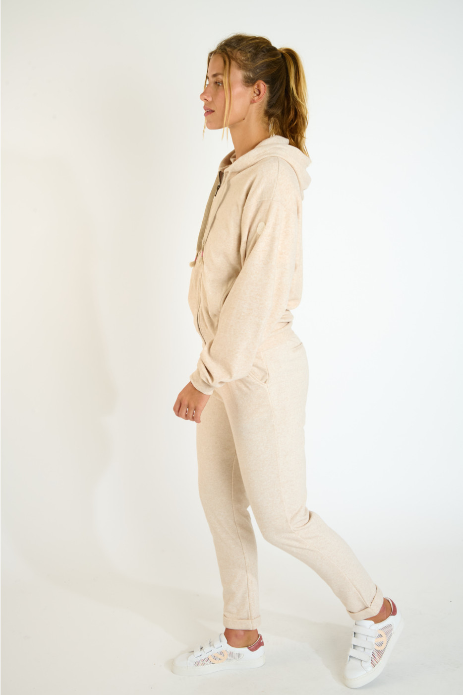 Pantalon chino beige MASON MONROE