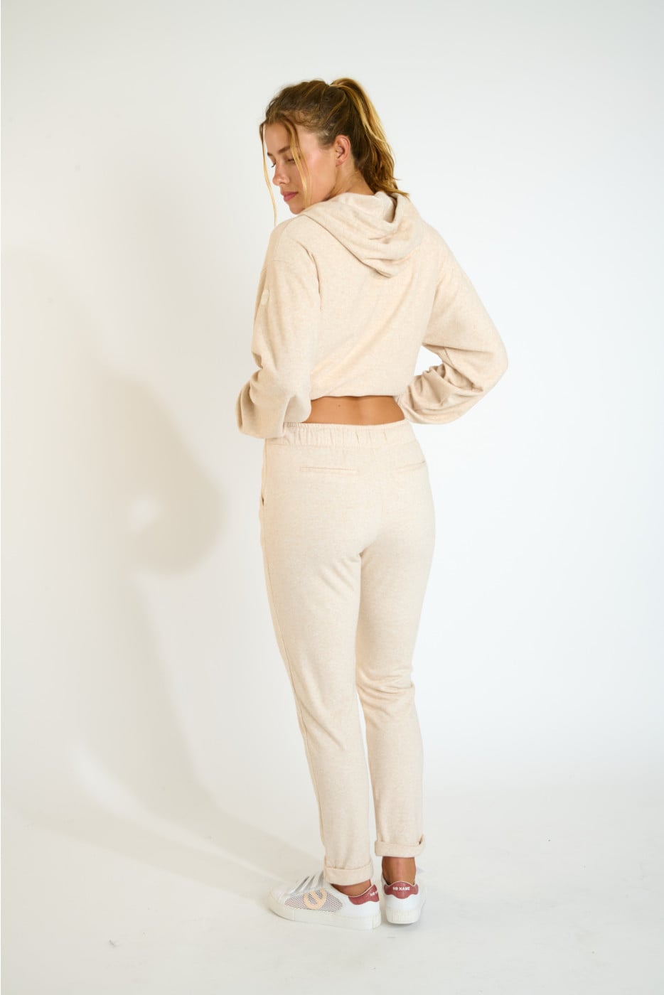 Pantalon chino beige MASON MONROE