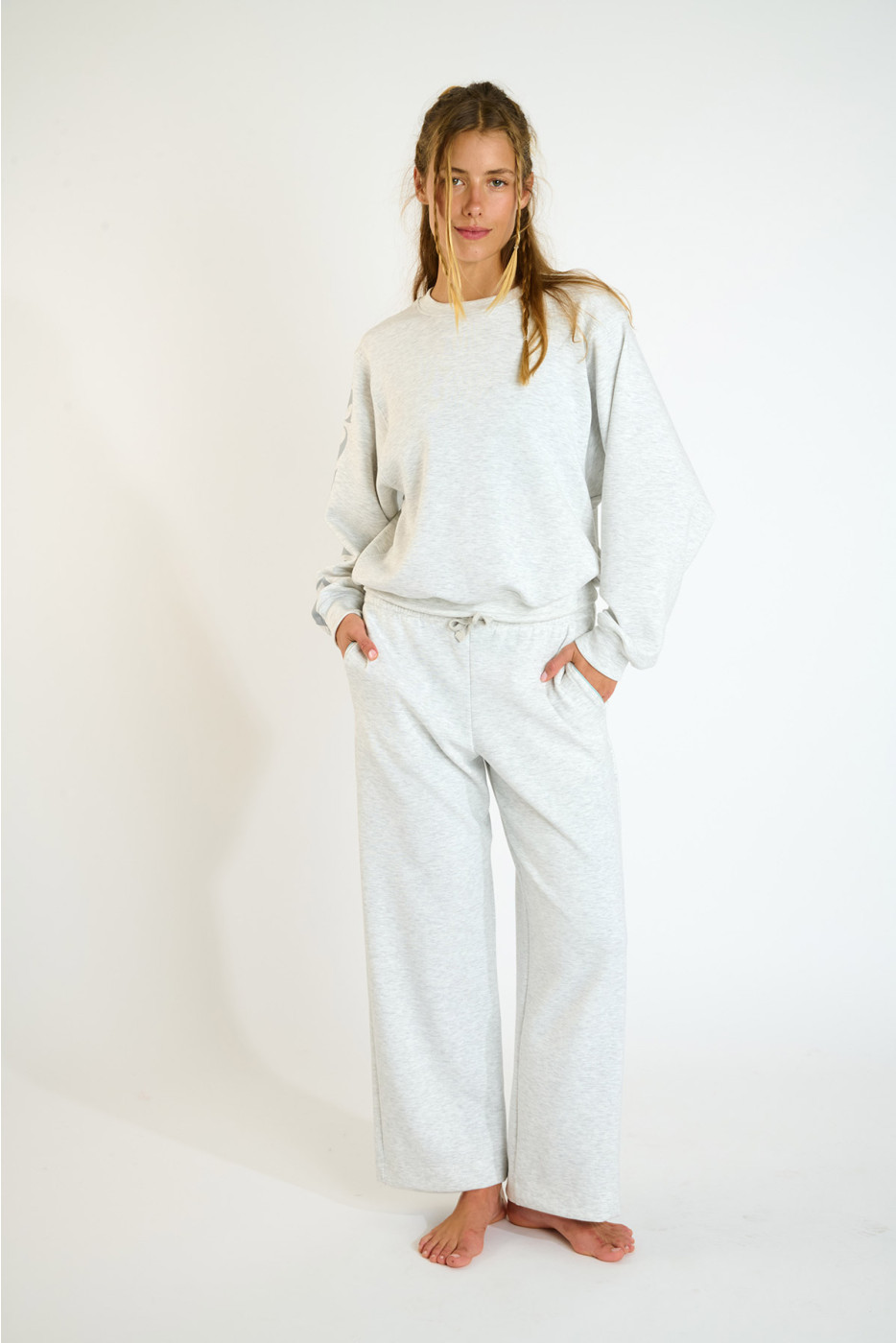 PLANK WELLJOY Rechte joggingsbroek grijs - 5
