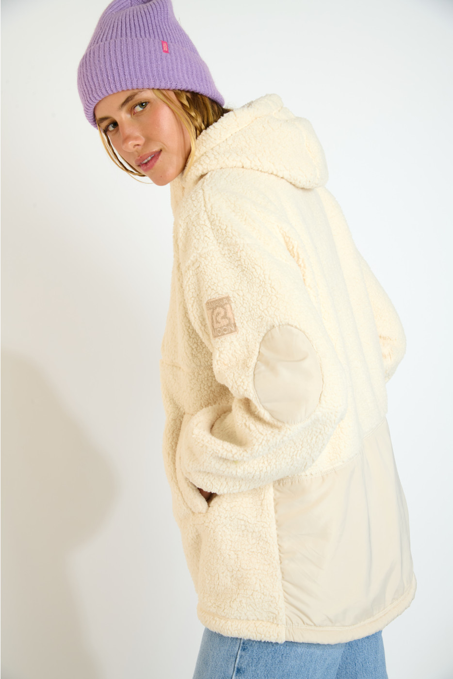 Pile lungo écru SNUGGLE IGLOO - 5