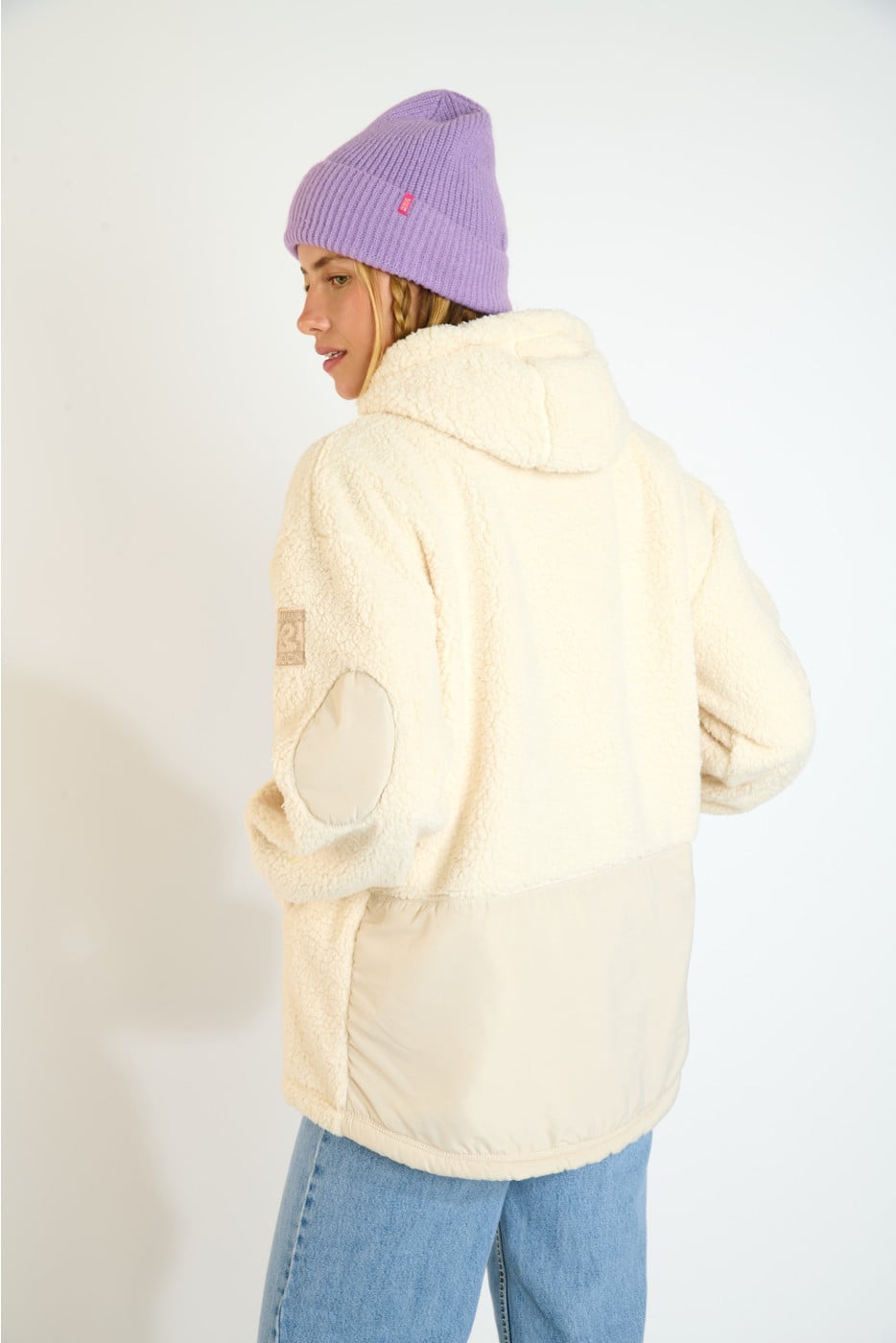 Pile lungo écru SNUGGLE IGLOO - 2