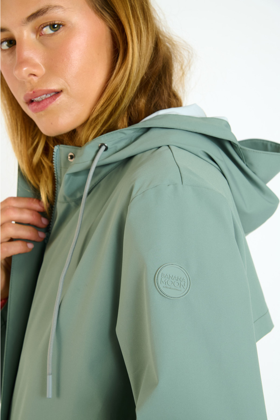 Giacca impermeabile verde mandorla STORMY THUNDER - 4