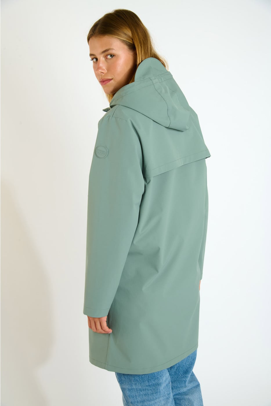 Giacca impermeabile verde mandorla STORMY THUNDER - 2