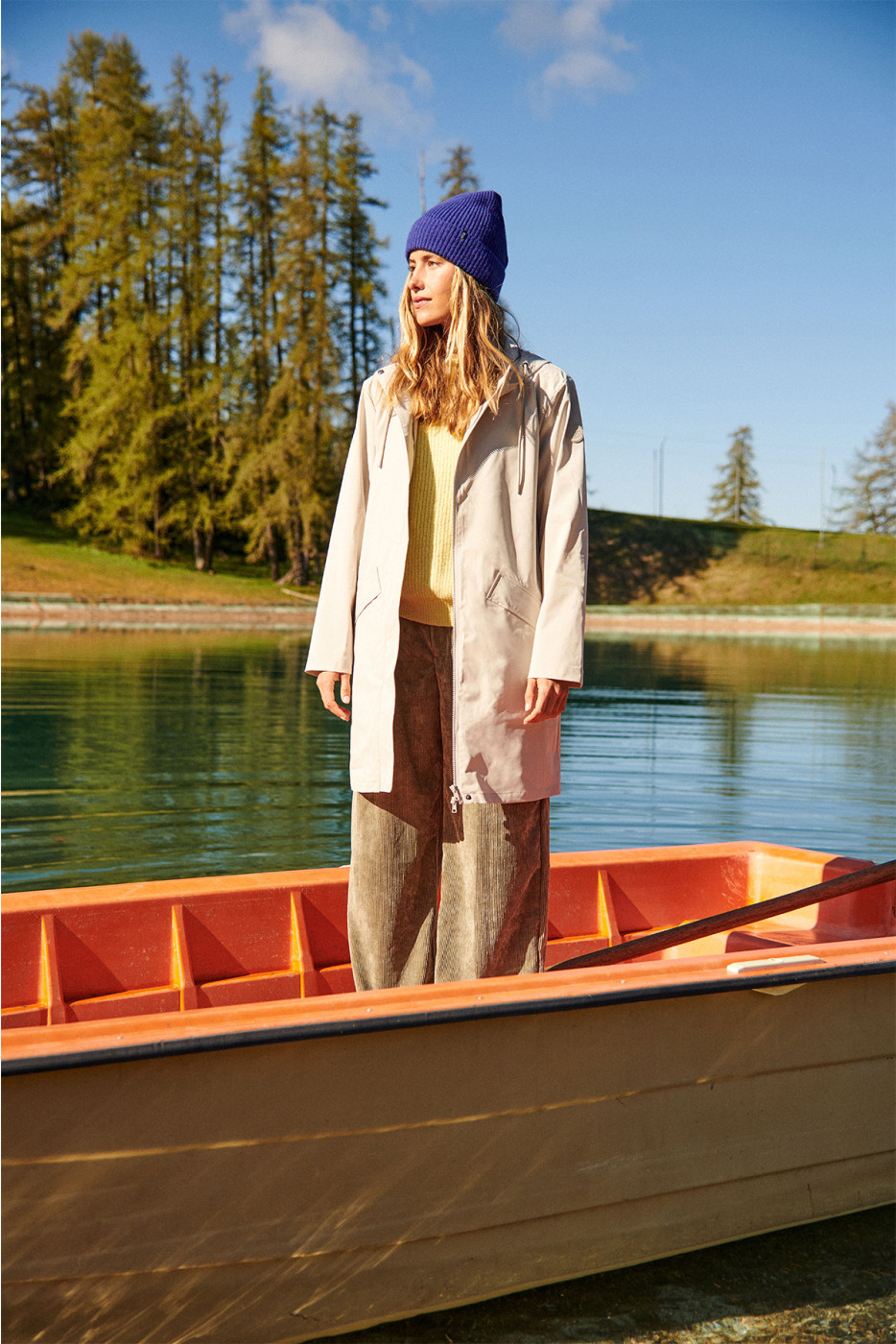 STORMY THUNDER Beige Waterdichte Jas - 1