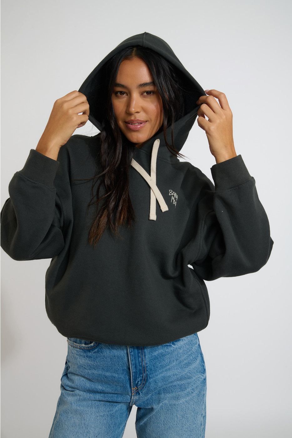 SUNJAX ROCKFORD grey hooded sweatshirt - 5